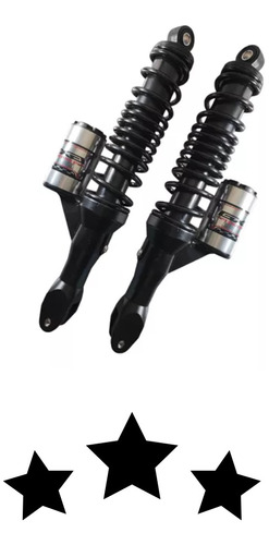 Amortiguadores Traseros Para Yamaha Bws / Bwsx Negro 