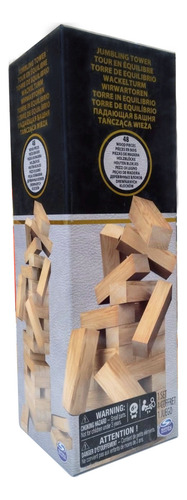 Juego Torre De Equilibrio Spin Master Jenga Ar1 98365 Ellobo