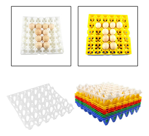20 Bandejas Planas For Transportar Huevos