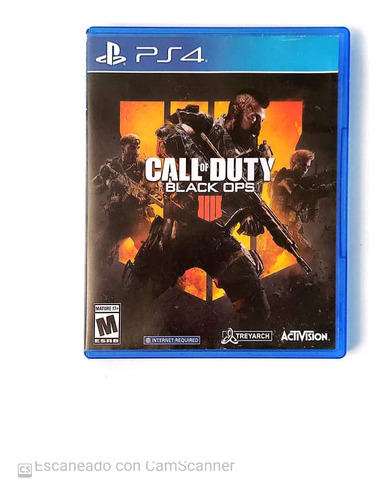 Juego De Ps4 Call Of Duty Black Ops 4 (Usado)