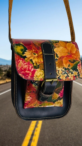 Imagen 5 de 7 de Morral Pequeño Cuero De Vacuno