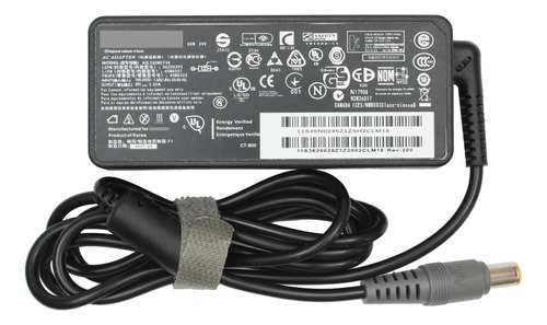 Cargador Para Lenovo Thinkpad T510 20v/3.25a 65w Pun 7.9x5.5