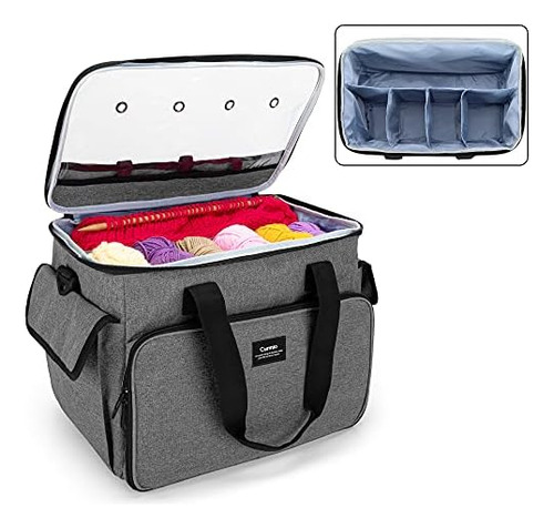 Bolsa De Tejer, Bolsa De Almacenamiento De Hilo Con Comparti