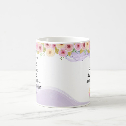 Caneca Personalizada De Presente Fofo Feliz Dia Das Mulheres Cor Branco Empoderamento Feminino
