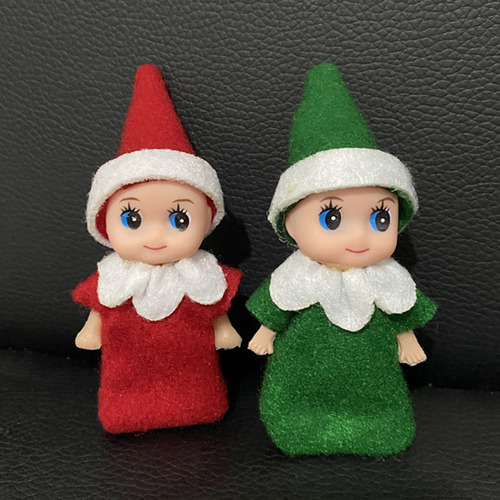 (gn) Elfo Navideño For Muñeca, Decoración De Elfos Maduros,