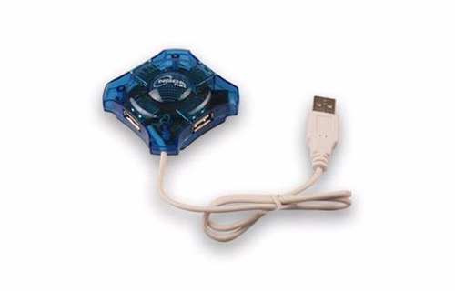 Multiplica Hub Usb 2.0 Con 4 Puertos Htq-uh4 2.0 Noga Lelab