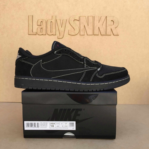 Jordan 1 Travis Black Phantom ( 28 Mx 10 Us ) Ladysnkr