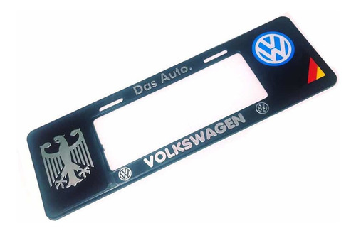 Portaplaca Europeo Vw Jetta Golf Polo Gol Vento Virtus Up