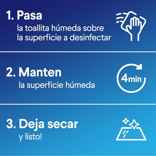 Toallitas Toallas Desinfectantes Clorox 75 U Sin Blanqueador