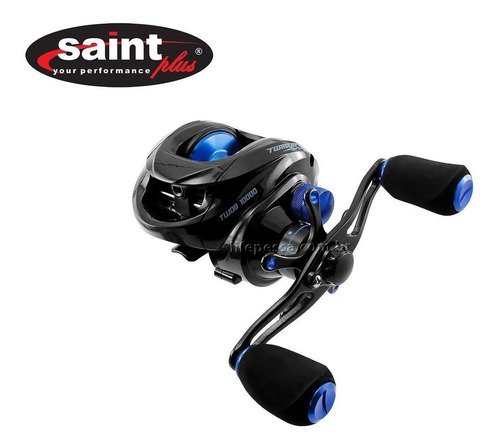 Carretilha Saint Plus Twister Dual Brake 10000 Esquerda
