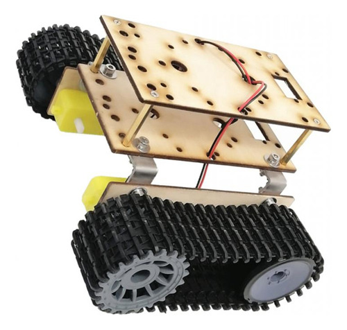 3-9 V Liga Tanque Carro Chassi Trilha Rastreador Kit Diy