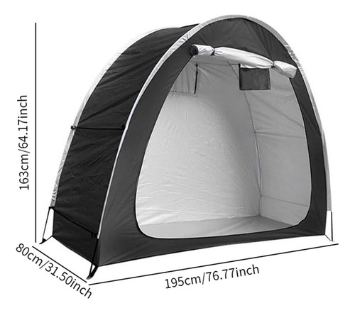 Cubierta De Carpas De Almacenamiento De Bicicletas Tapa De