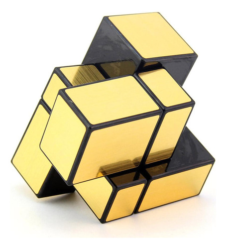 2x2x2x2 Espejo Dorado Cubo Mágico Velocidad Suave Cubo