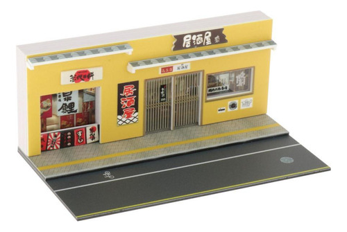 1/64 Cenário Diorama Estacionamento, Mini Modelo De Izakaya