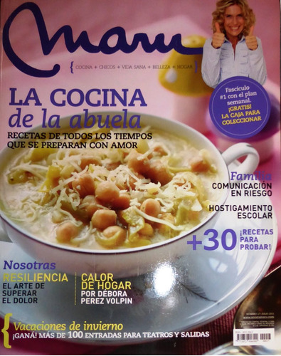 Revista Maru Cocina Argentina Nro 17 - Muy Buen Estado