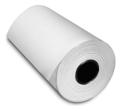 100 Rollos Papel Térmico 75x45 Miniprinter 80mm Con Iva Color Blanco