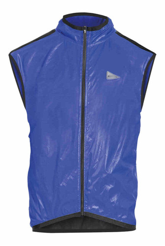 Colete Corta Vento Bike Corrida Sol Sports Masc.azul Royal