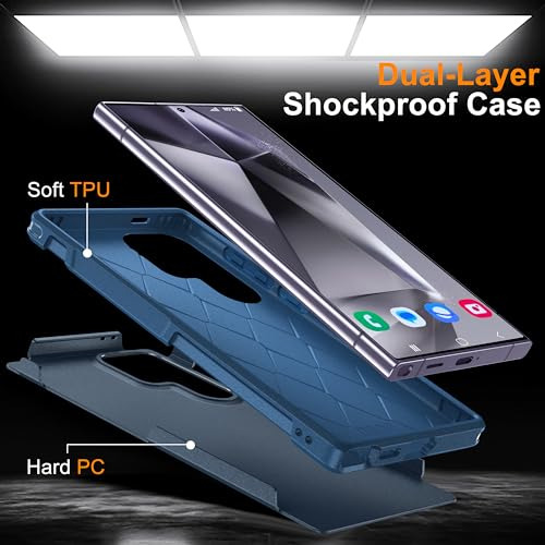 Funda Para Galaxy S24 Ultra 6.8puLG Dual Layer (uso Rudo Rug