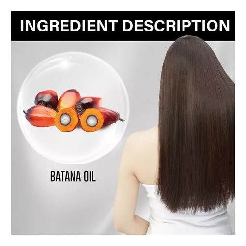 W Shampoo Óleo Batana Para Crescimento - 100ml * 2 Unidades
