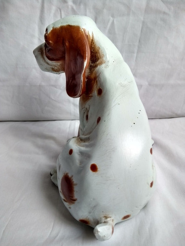 Imagem 4 de 7 de Cachorro Beagle Resina Enfeite Decoração Cão Estátua Usado