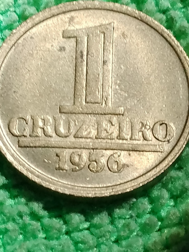 Moedas De 50 Centavos E 1 Cruzeiro 1956 Módulo Menor (Usado)