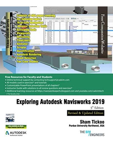Libro: En Ingles Exploring Autodesk Navisworks 2019, 5th Ed