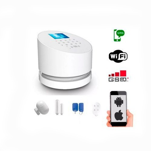 Alarma Inalambrica Commax Facil Instalacion Sistema Gsm/wifi