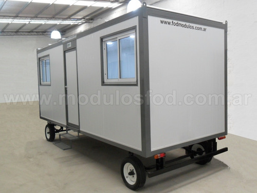 Modulo Habitable Container Casilla Rural Trailer San Juan