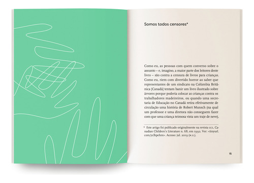 Somos Mesmo Todos Censores?: Dois Ensaios Por Perry Nodelman - 1ªed.(2020), De Perry Nodelman. Editora Solisluna Design, Capa Mole, Edição 1 Em Português, 2020