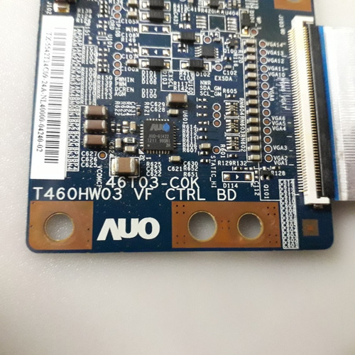 Placa T-com Aoc Lc42d1320 Testada E Com Flats!! (Usado)