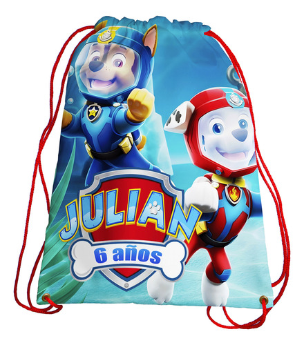 Dulceros Paw Patrol Personalizados Recuerdos Fiestas 15 Pz