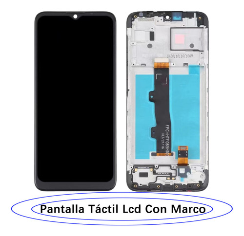 Pantalla Para Moto E7i / E7 Power Xt2097 Display Con Marco