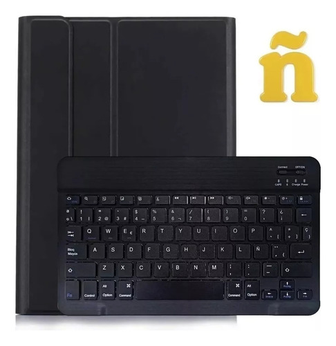 Funda Teclado Ñ para Huawei Matepad 11.5 2023 Pulgadas Marca Ustiya Color Negro