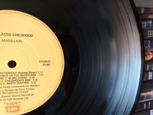 Lp Marillion - Misplaced Childhood (1985) Capa Dupla (Usado)