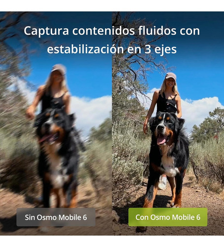 Estabilizador Para Celular Dji Osmo 6 Color Grafito (Usado)
