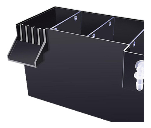 Caja De Filtro Colgante Para Acuario Caja Negro 26x13,5x15cm