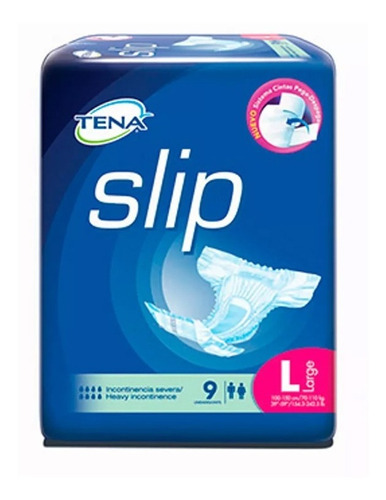 Pañal Tena Slip Large 9 Unidad - Unidad a $4878