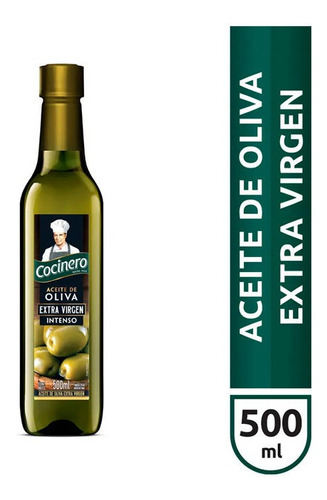 Aceite De Oliva Cocinero Extra Virgen Intenso X 500 Ml