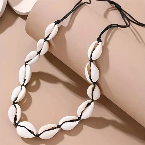 Conjunto 3 Piezas Collar Pulsera Tobillera Moda Playa Mujer