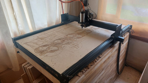 Maquina Cnc Fresadora Ruteadora Corte Por Computador