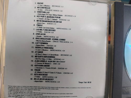 Flans 18 Hits De 20 Estrellas Excelente (Usado)