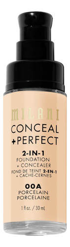 Base Milani Conceal + Porcelana 2 Em 1 Perfect De 30 Ml