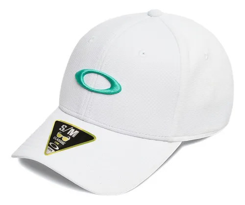 Boné Aba Curva Oakley Tincan Remix - Branco