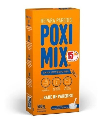 Poximix Exterior Repara Grietas X 500 Gr