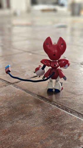 Colección Medabots Hasbro 6 1997 Cyandog Warbandit Pepercat (Usado)