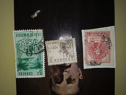 Imagen 2 de 2 de Serie Estampillas De Venezuela Argentina España