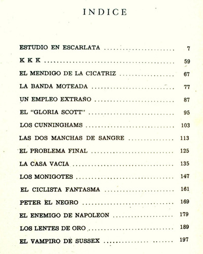 Aventuras Sherlock Holmes Arthur Conan Doyle Vintage Zig-zag (Usado)