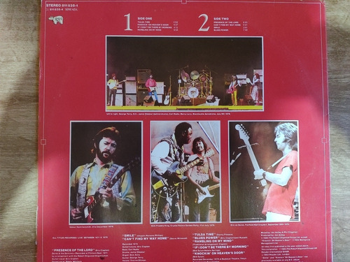 Lp Eric Clapton - Time Pieces Vol. 2 (Usado)