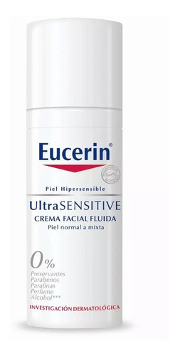 Crema Facial Fluida, Ultra Sensitive Eucerin 50ml