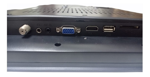 Imagen 4 de 6 de Mini Tv Portatil Usb, Sd, 220/12v